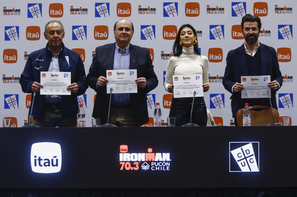 Banco Itaú nuevo auspiciador principal de Ironman 70.3 Pucón