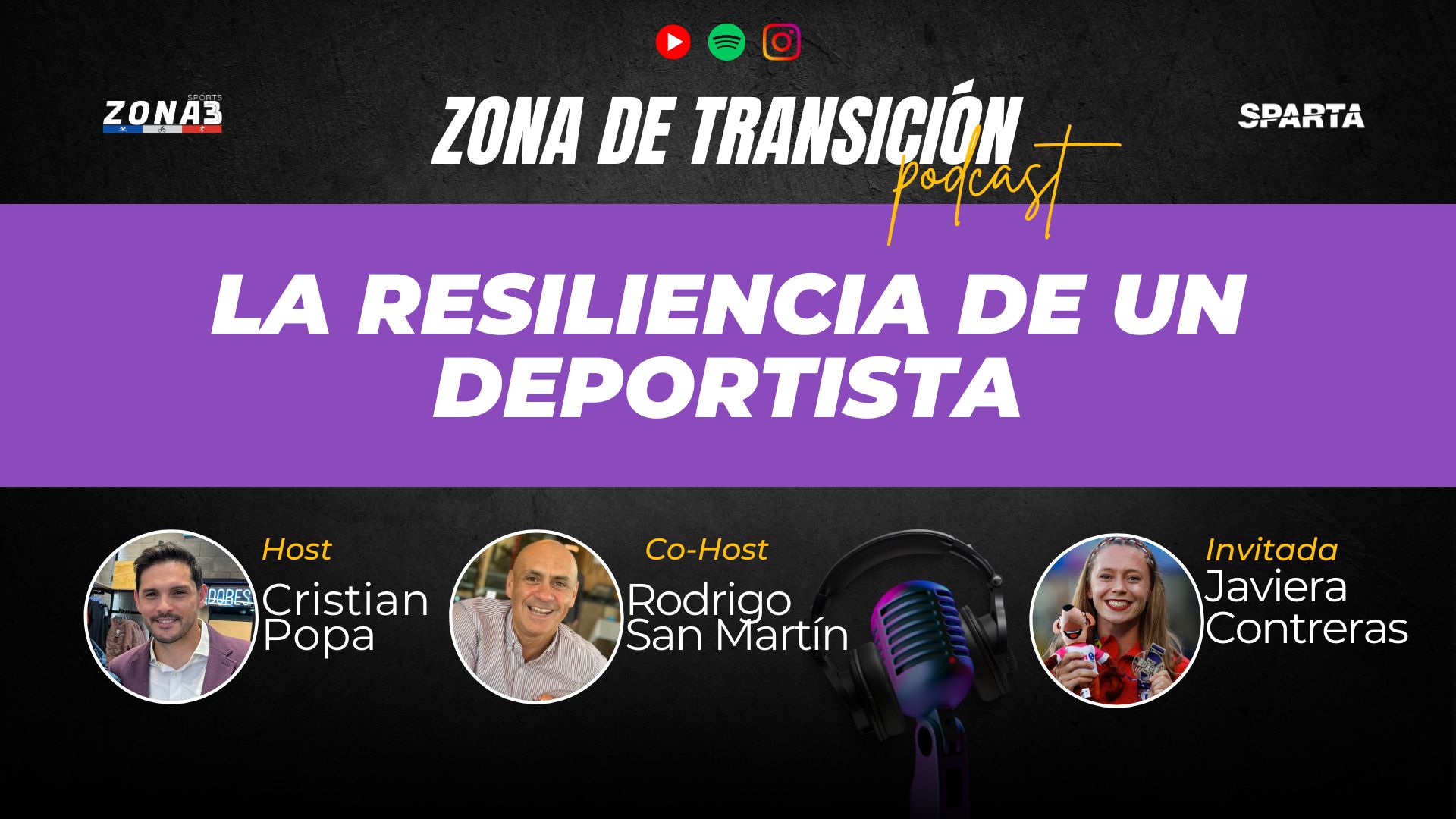 La resiliencia de un deportista – La historia de Javiera Contreras – Zona de Transición by Sparta – #6